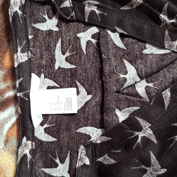 H&M Sparrow Print Blouse - Picture 4 of 5